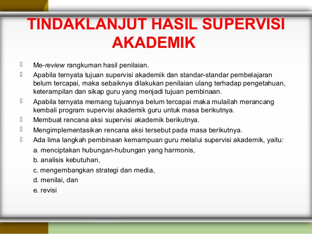 laporan supervisi kepala sekolah doc